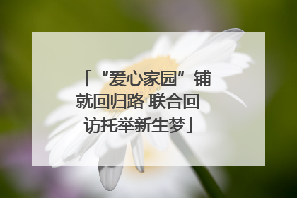 “爱心家园”铺就回归路 联合回访托举新生梦