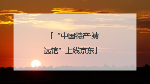 “中国特产·靖远馆”上线京东