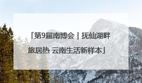 第9届南博会｜抚仙湖畔旅居热 云南生活新样本