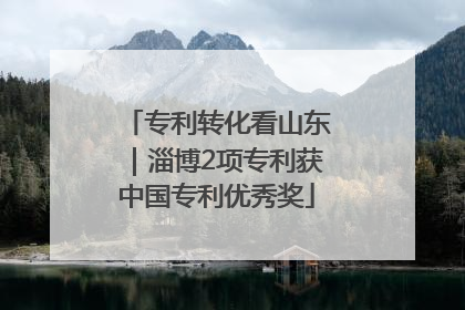专利转化看山东｜淄博2项专利获中国专利优秀奖