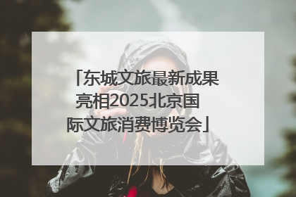 东城文旅最新成果亮相2025北京国际文旅消费博览会