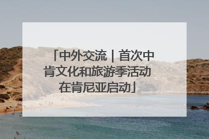 中外交流｜首次中肯文化和旅游季活动在肯尼亚启动