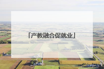 产教融合促就业