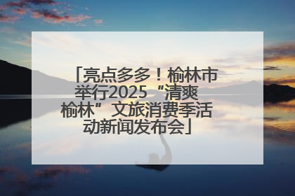 亮点多多！榆林市举行2025“清爽榆林”文旅消费季活动新闻发布会