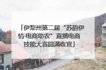 伊犁州第二届“苏韵伊情·电商助农”直播电商技能大赛圆满收官