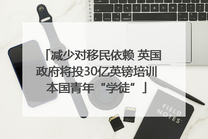 减少对移民依赖 英国政府将投30亿英镑培训本国青年“学徒”