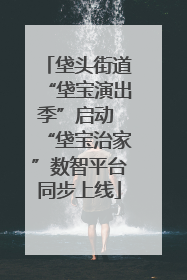 垡头街道“垡宝演出季”启动 “垡宝治家”数智平台同步上线