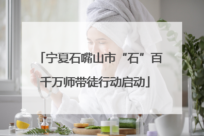 宁夏石嘴山市“石”百千万师带徒行动启动