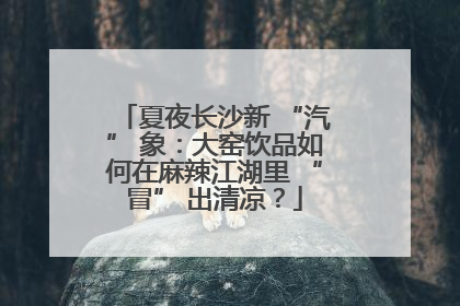 夏夜长沙新 “汽” 象：大窑饮品如何在麻辣江湖里 “冒” 出清凉？