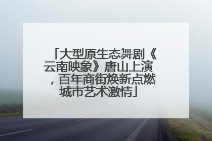 大型原生态舞剧《云南映象》唐山上演，百年商街焕新点燃城市艺术激情