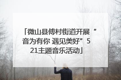 微山县傅村街道开展“音为有你 遇见美好”521主题音乐活动
