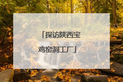探访陕西宝鸡窑洞工厂