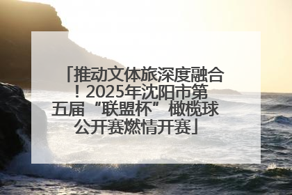 推动文体旅深度融合！2025年沈阳市第五届“联盟杯”橄榄球公开赛燃情开赛