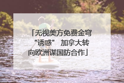 无视美方免费金穹“诱惑” 加拿大转向欧洲谋国防合作
