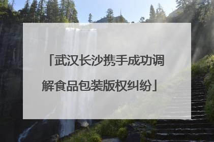 武汉长沙携手成功调解食品包装版权纠纷