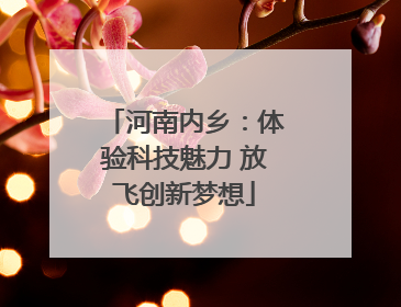河南内乡：体验科技魅力 放飞创新梦想