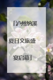 泸州纳溪夏日文旅盛宴启幕