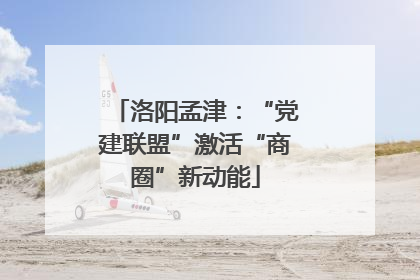 洛阳孟津：“党建联盟”激活“商圈”新动能