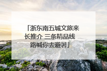 浙东南五城文旅来长推介 三条精品线路喊你去避暑