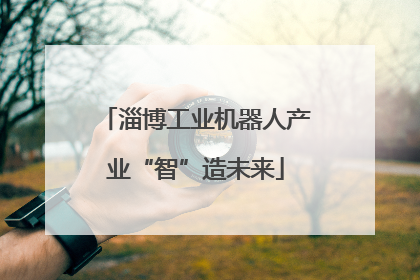 淄博工业机器人产业“智”造未来