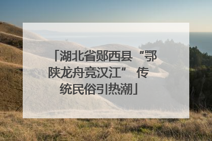 湖北省郧西县“鄂陕龙舟竞汉江” 传统民俗引热潮
