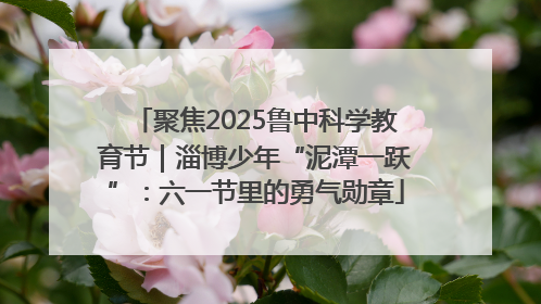 聚焦2025鲁中科学教育节｜淄博少年“泥潭一跃”：六一节里的勇气勋章