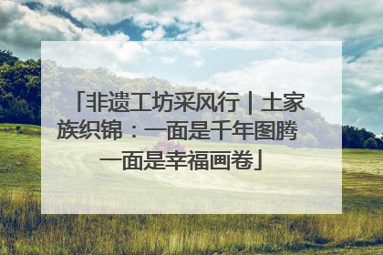 非遗工坊采风行｜土家族织锦：一面是千年图腾 一面是幸福画卷