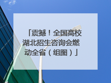 震撼！全国高校湖北招生咨询会燃动全省（组图）