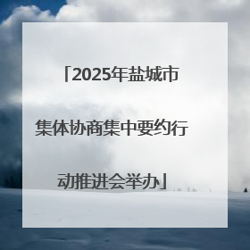2025年盐城市集体协商集中要约行动推进会举办