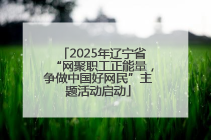 2025年辽宁省“网聚职工正能量，争做中国好网民”主题活动启动