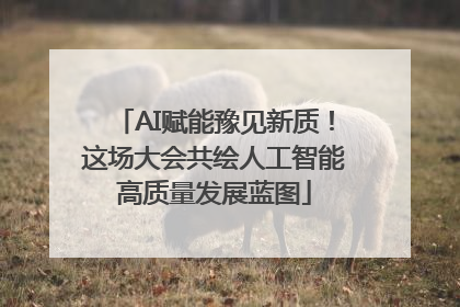 AI赋能豫见新质！这场大会共绘人工智能高质量发展蓝图